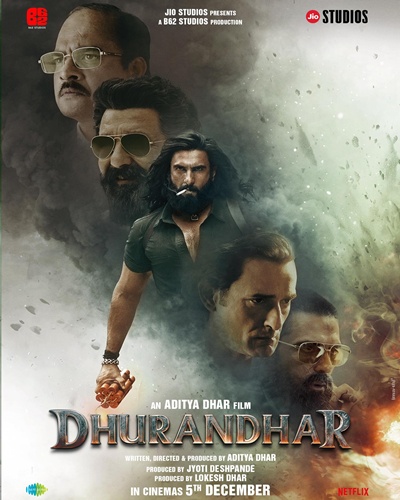 Dhurandhar 2025 Hindi PreDVDRip 480p 600MB 720p 1.2GB